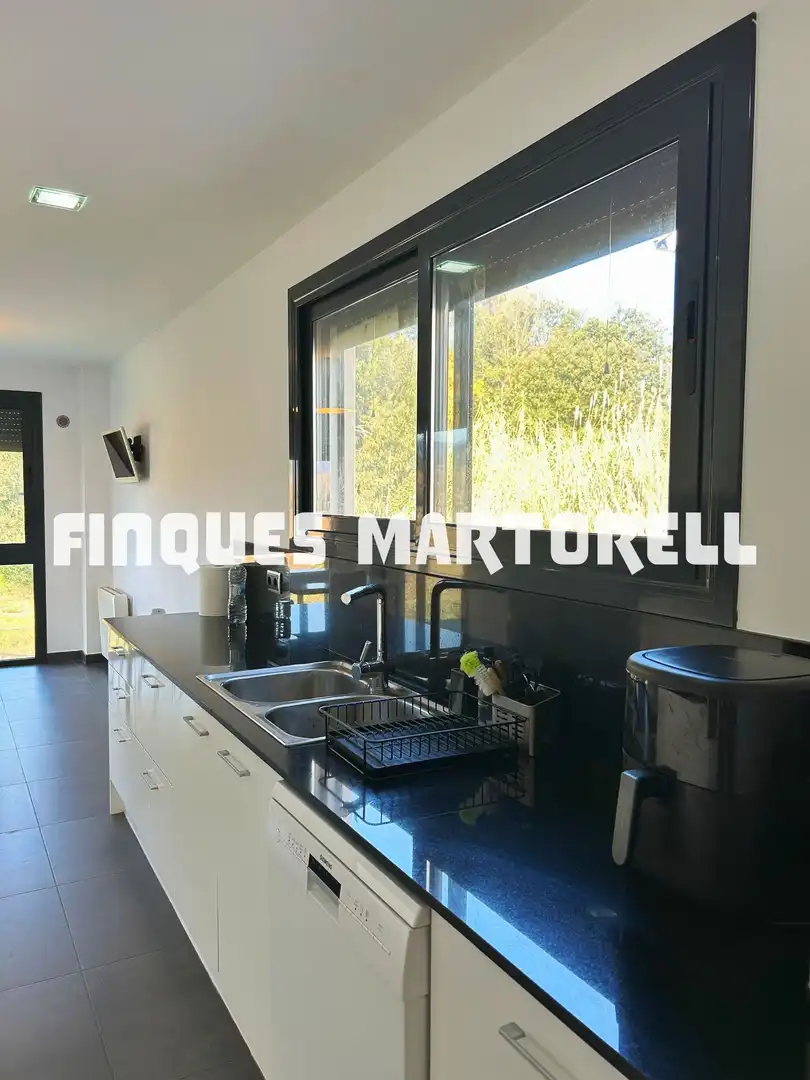 Kitchen of Houses for sale in Santa Coloma de Farners  with Air Conditioner, Heating and Private garden
