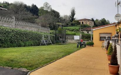 Jardí de Casa o xalet en venda en Corvera de Asturias amb Terrassa, Traster i Piscina