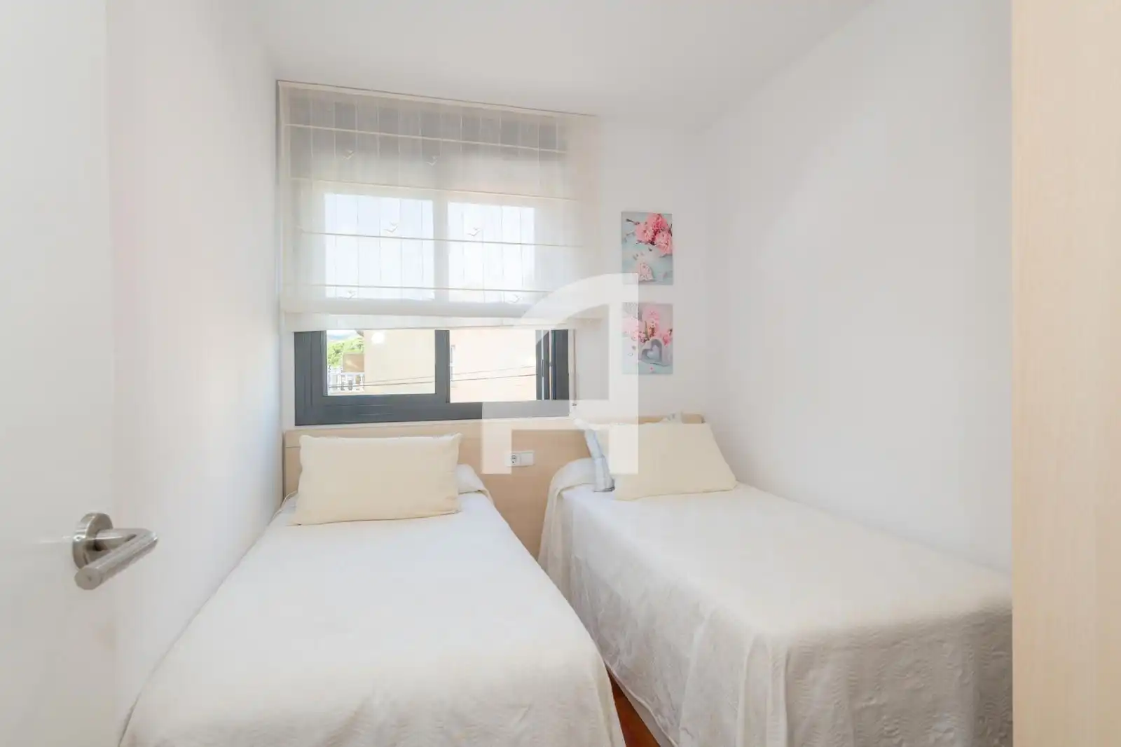 Schlafzimmer von Einfamilien-Reihenhaus zum Verkauf in Castell d'Aro, Platja d'Aro i s'Agaró mit Klimaanlage, Privatgarten und Terrasse