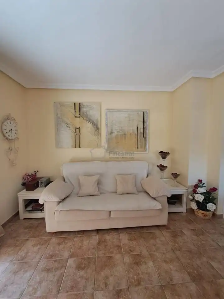 Sala de estar de Ático en venta en Villajoyosa / La Vila Joiosa con Aire acondicionado, Terraza y Piscina comunitaria