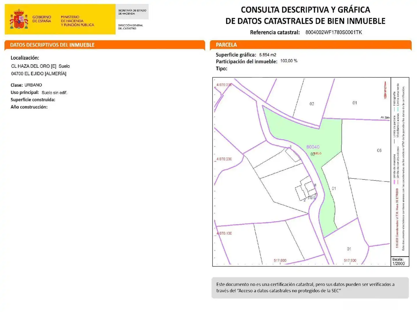 Terreni e lotti in vendita a El Ejido Ciudad, imagen 11