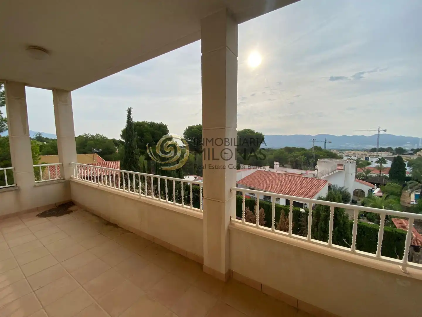 Terrassa de Casa o xalet en venda en La Nucia amb Jardí privat, Terrassa i Moblat