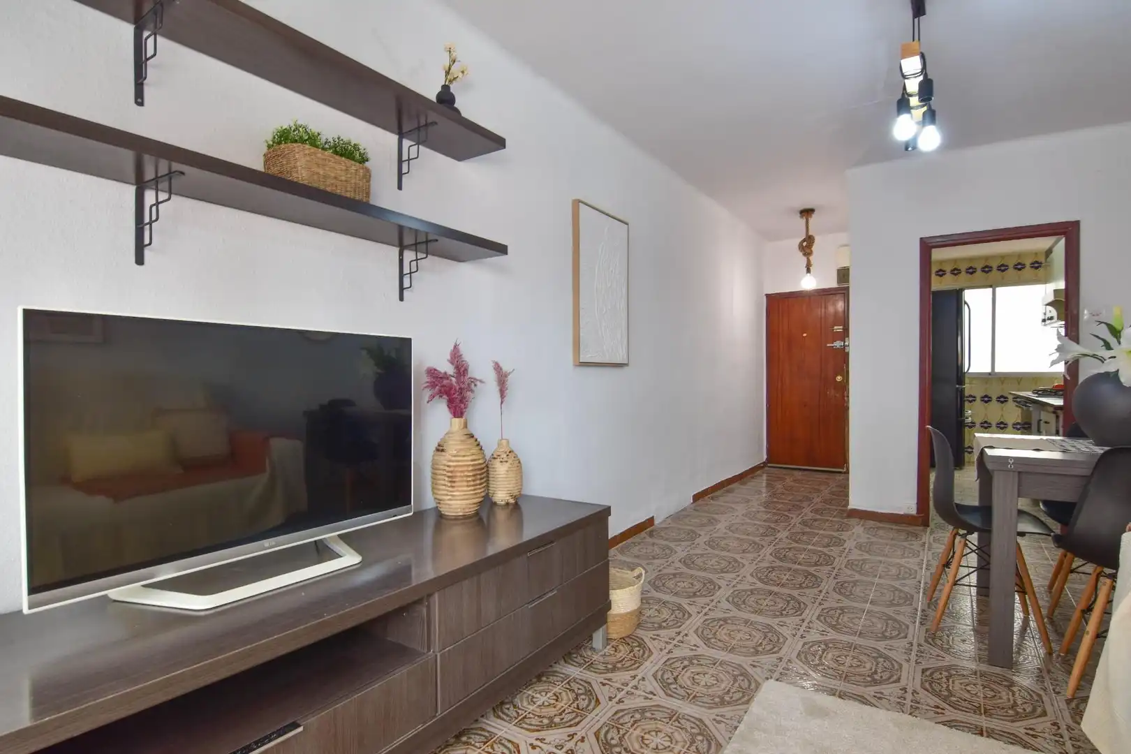 Wohnzimmer von Wohnung zum Verkauf in Alboraya mit Klimaanlage, Abstellraum und Balkon