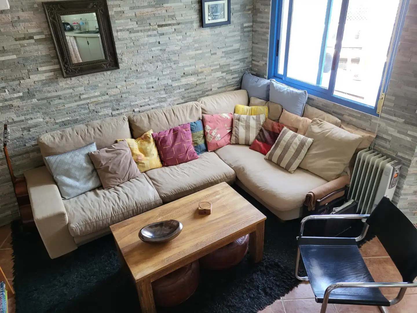 Living room of Duplexes for sale in Peñíscola / Peníscola  with Air Conditioner, Terrace and Furnished