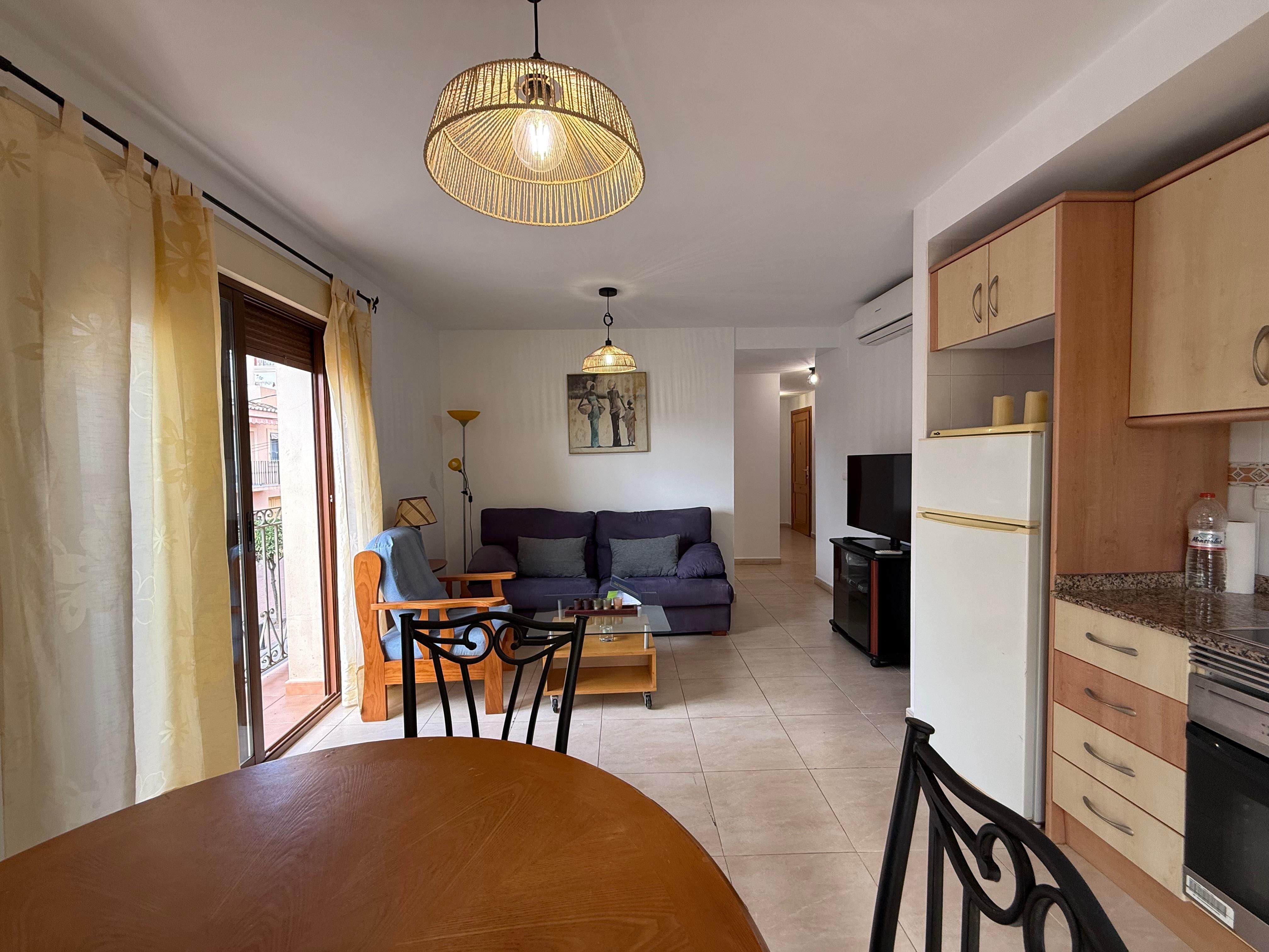 Sala d'estar de Pis en venda en L'Alfàs del Pi amb Moblat