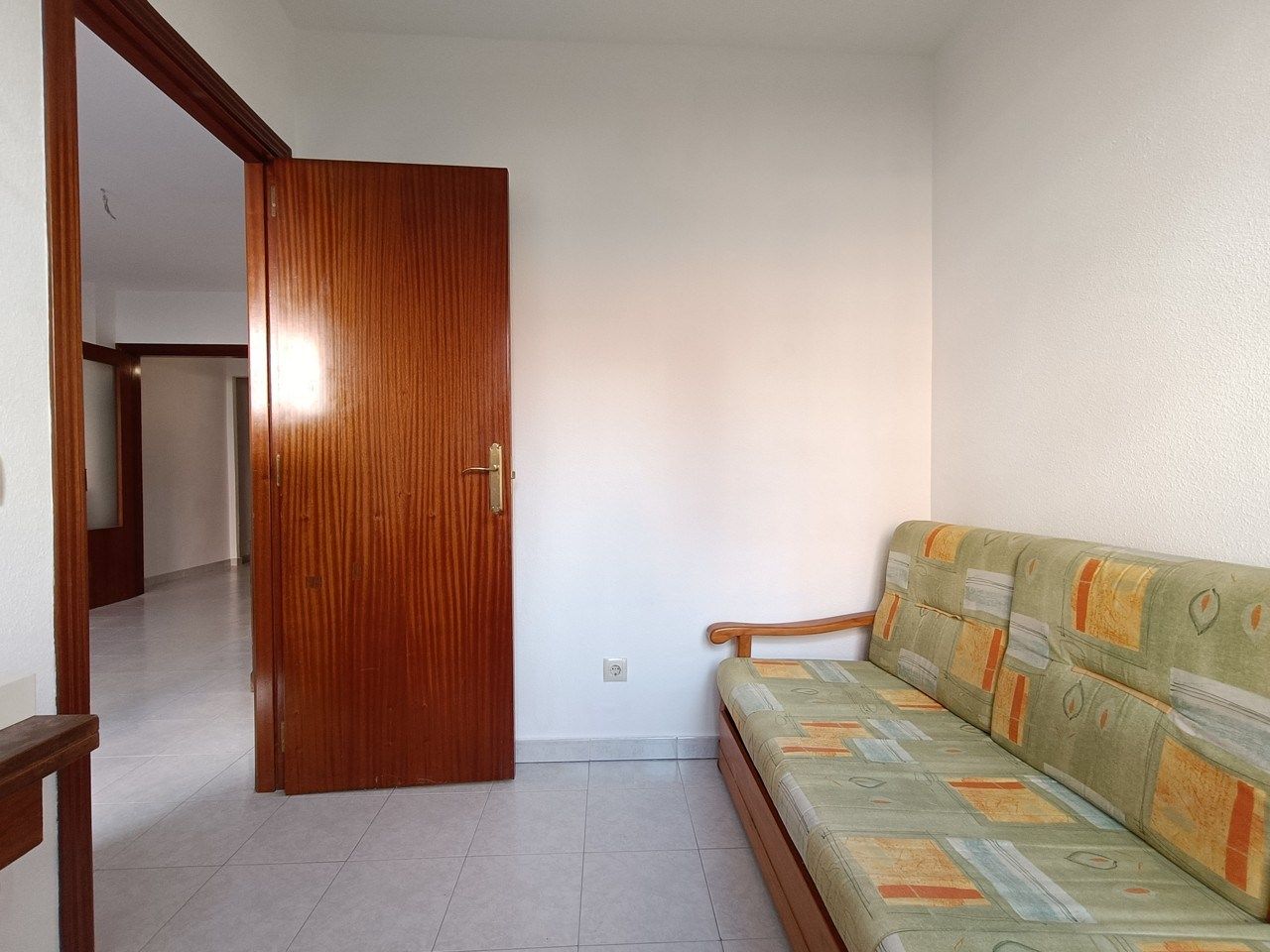 Bedroom of Flat to rent in  Madrid Capital  with Heating, Washing machine and Balcony