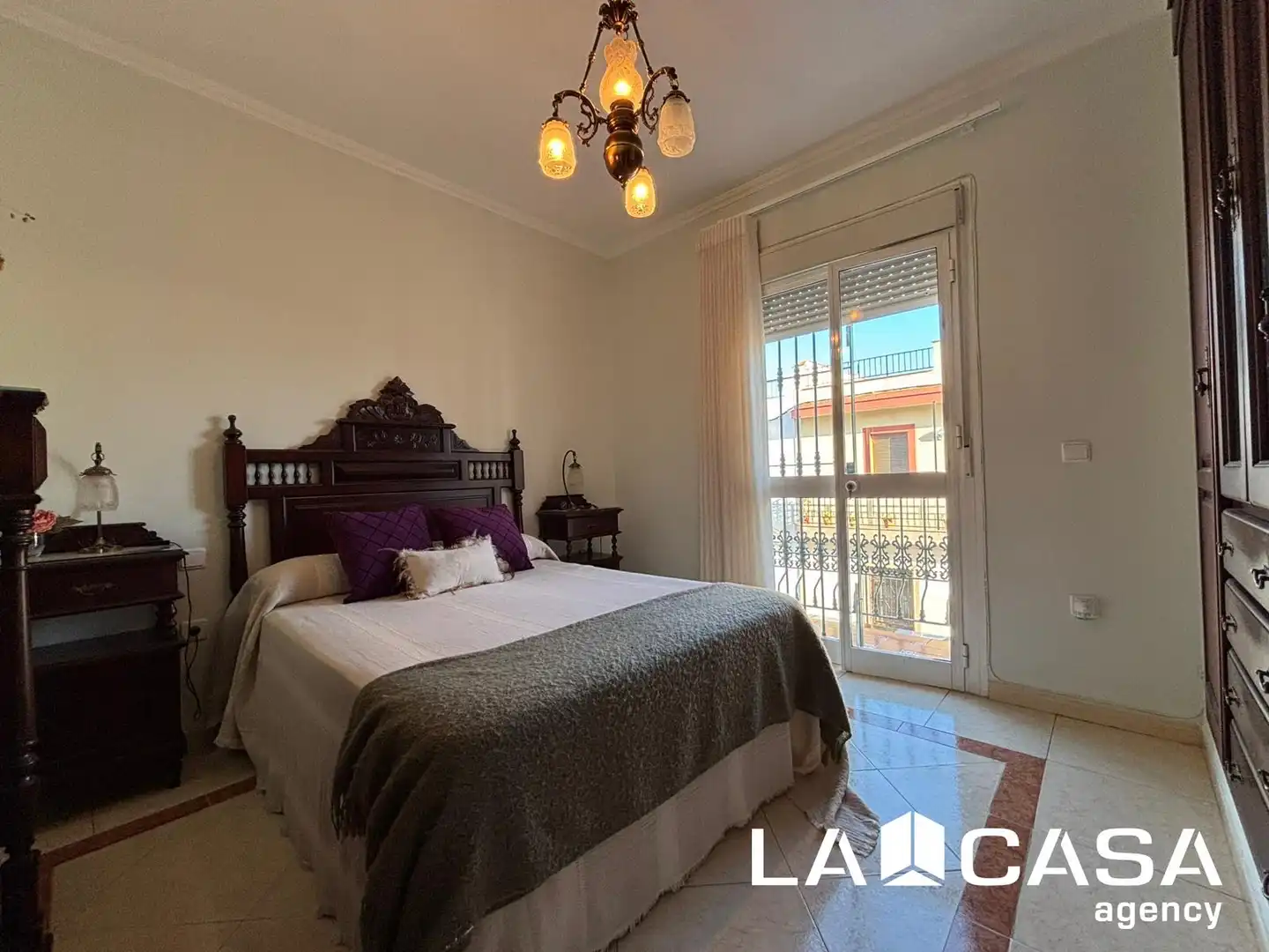 Schlafzimmer von Haus oder Chalet zum Verkauf in Dos Hermanas mit Balkon