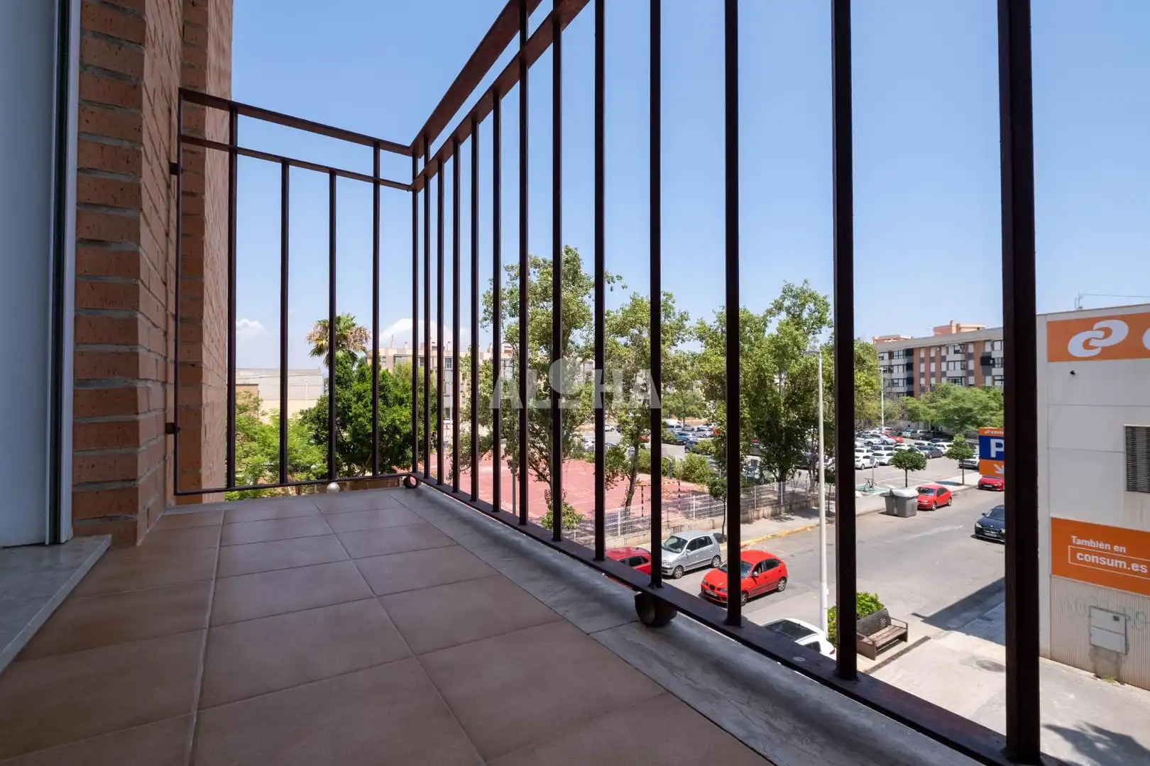 Terrasse von Wohnung zur untervermieten in Moncada mit Klimaanlage, Heizung und Terrasse