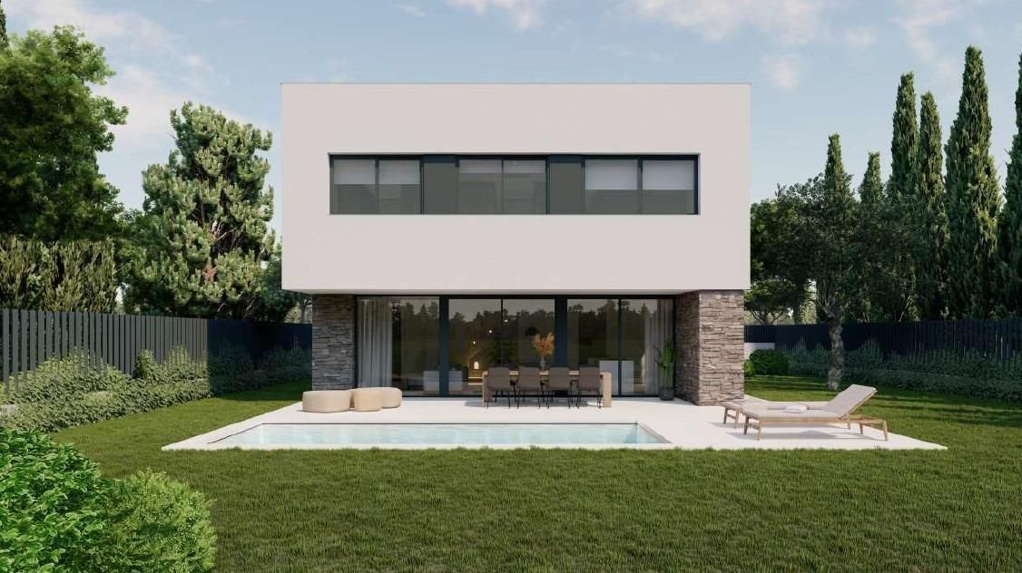 Exterior view of House or chalet for sale in Les Borges del Camp  with Air Conditioner, Heating and Private garden