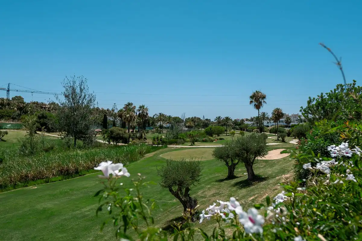 Garden of Houses for rent in Estepona