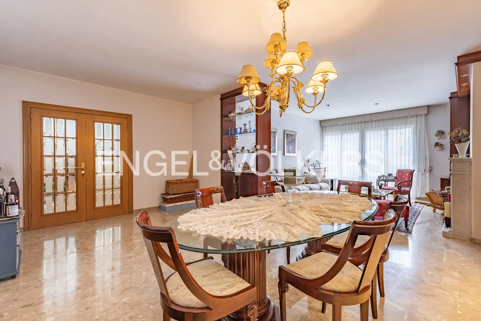 Dining room of Houses for sale in Terrassa  with Air Conditioner, Heating and Private garden