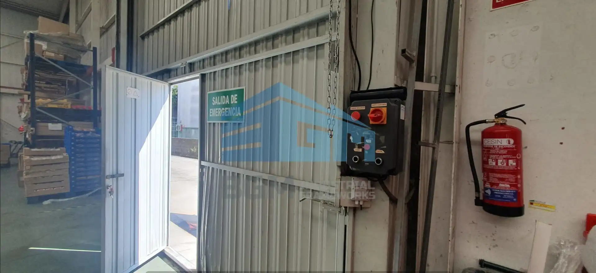 Exterior view of Industrial buildings for sale in Ames  with Heating and Alarm