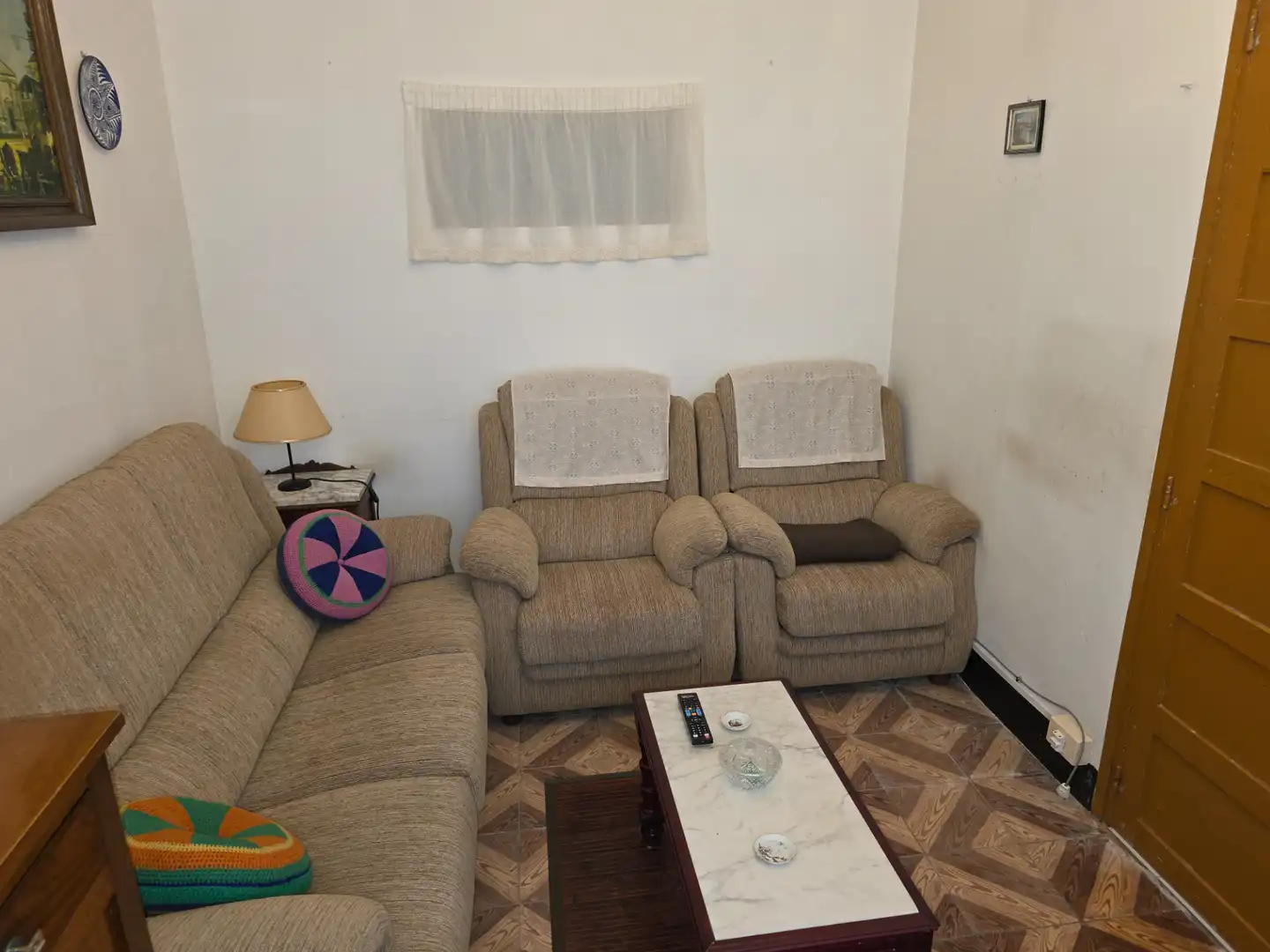 Sala d'estar de Casa adosada en venda en Vilalba amb Traster i Moblat
