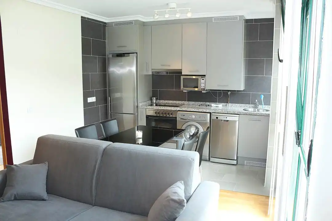 Cocina de Casa o chalet en venta en Parres con Jardín privado, Trastero y Piscina