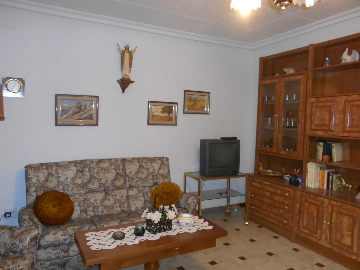 Sala de estar de Piso en venta en Almodóvar del Campo con Calefacción, Terraza y Trastero