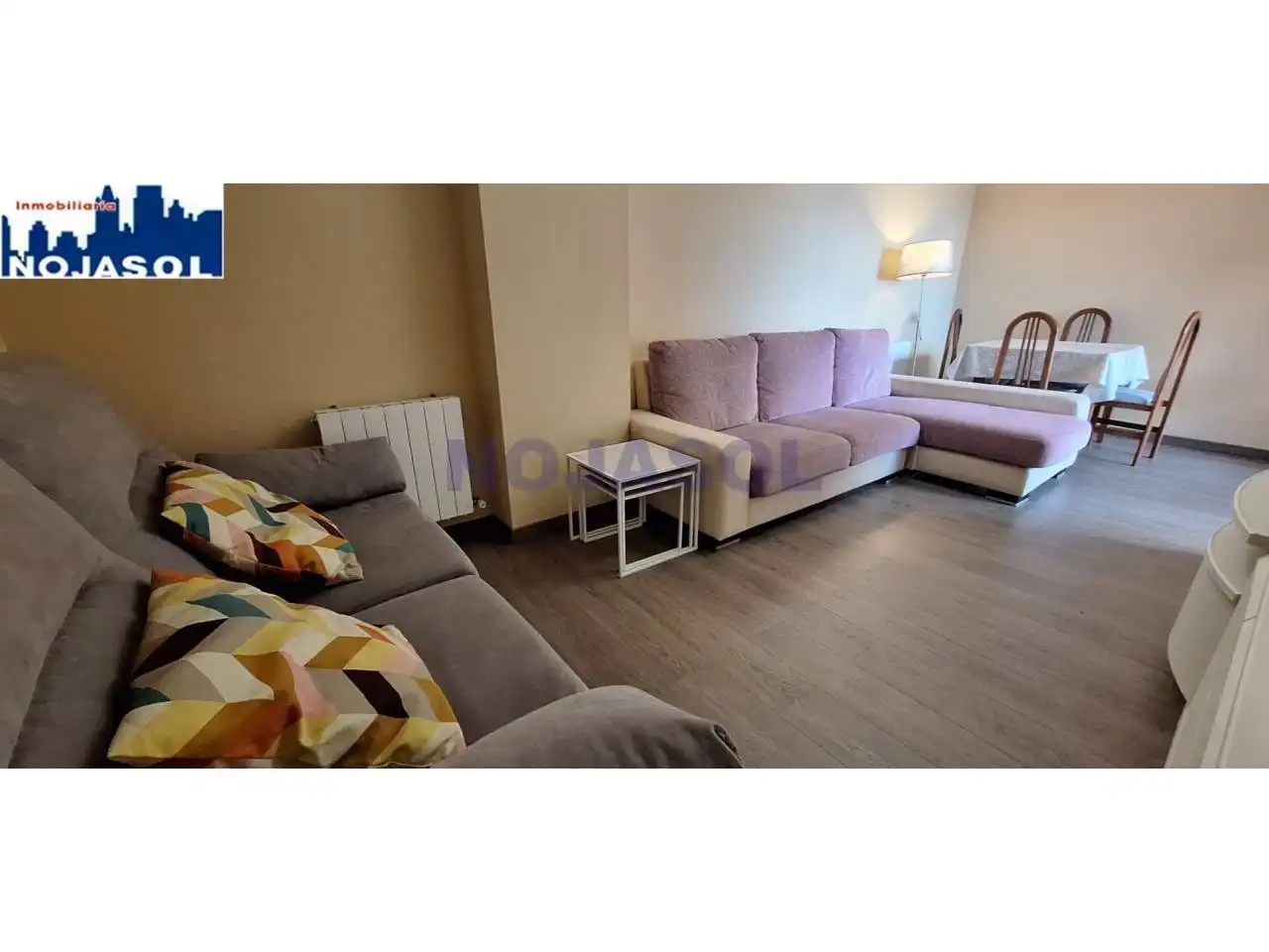 Sala de estar de Apartamento de alquiler en Noja con Calefacción, Terraza y Amueblado