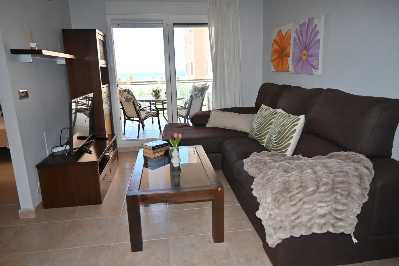 Living room of Apartments for sale in La Manga del Mar Menor  with Air Conditioner, Heating and Terrace