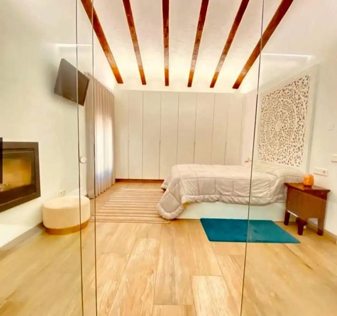 Dormitori de Casa o xalet en venda en Albaida amb Aire condicionat, Jardí privat i Traster
