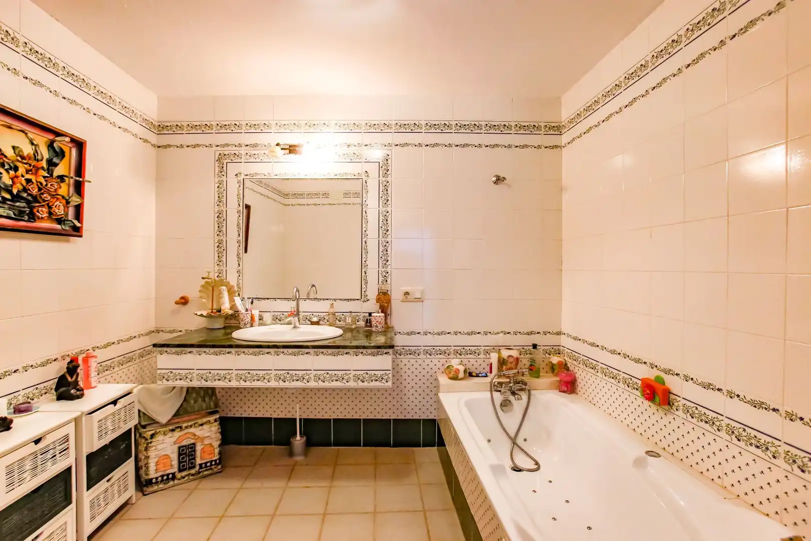 Badezimmer von Country house zum Verkauf in Sant Vicenç de Castellet mit Heizung, Privatgarten und Terrasse