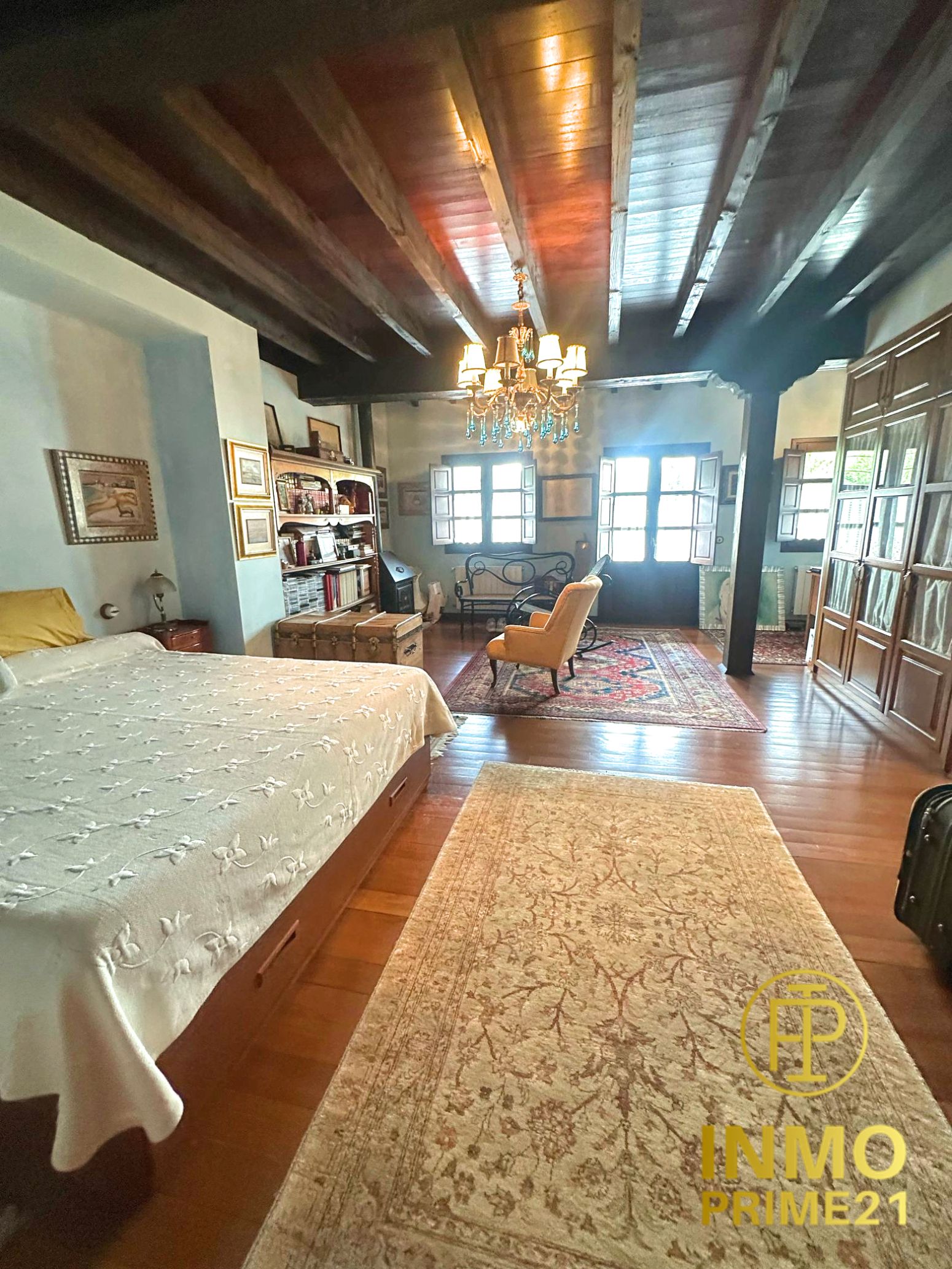 Bedroom of House or chalet for sale in Ruente  with Heating, Parquet flooring and Terrace
