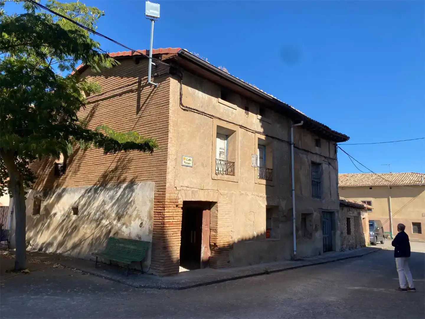 Vista exterior de Casa adosada en venda en Castildelgado