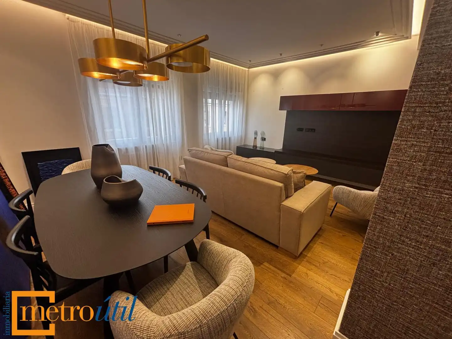 Sala de estar de Piso en venta en Salamanca con Calefacción, Parquet y Amueblado