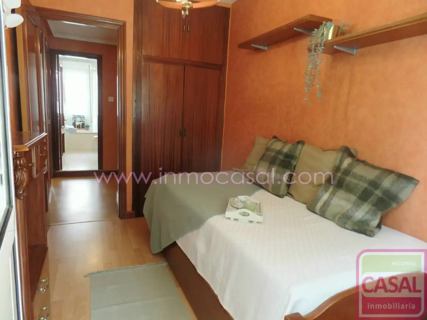 Bedroom of Flat for sale in Oviedo   with Heating, Storage room and Furnished