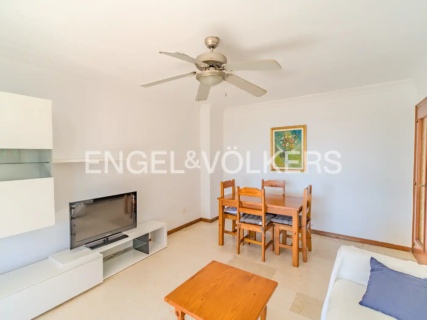 Sala de estar de Apartamento en venta en Alicante / Alacant con Calefacción y Terraza