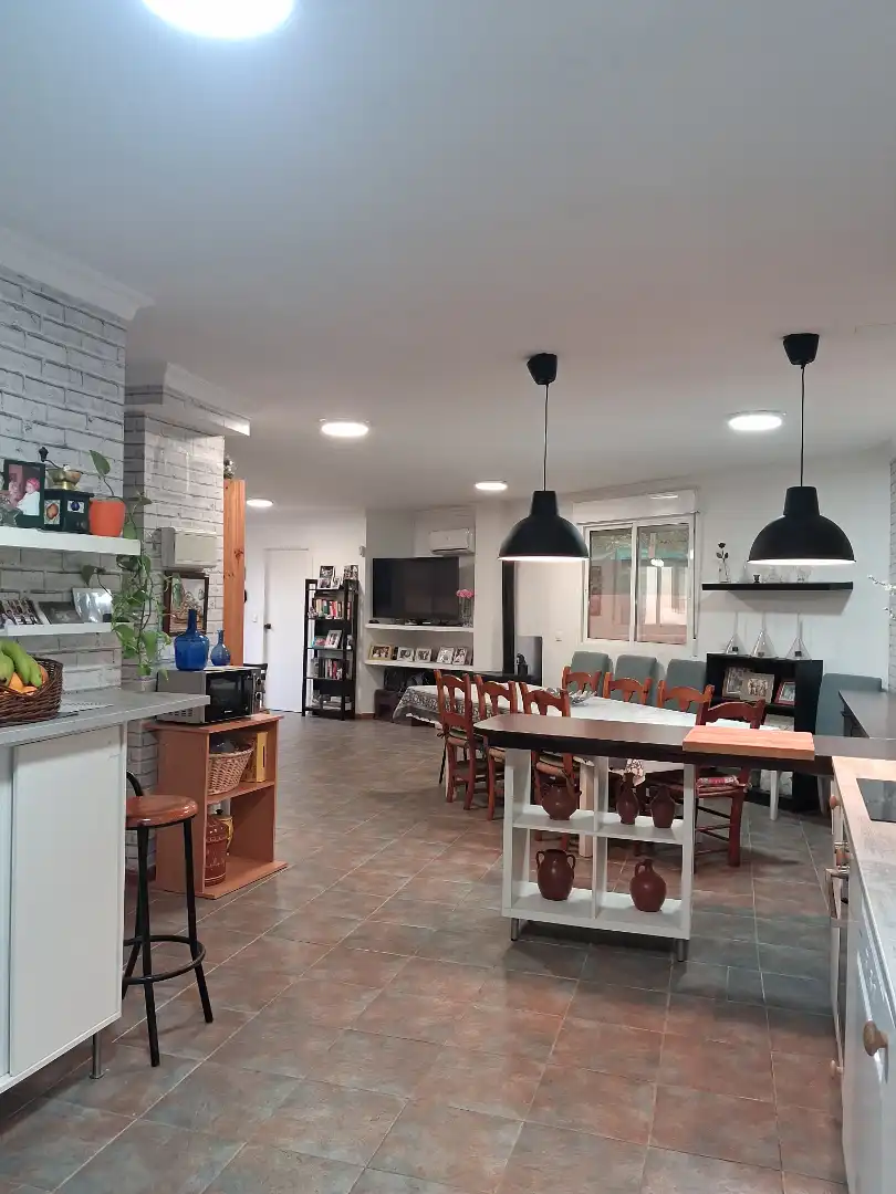 Comedor de Casa o chalet en venta en Castilleja de la Cuesta con Aire acondicionado, Calefacción y Jardín privado