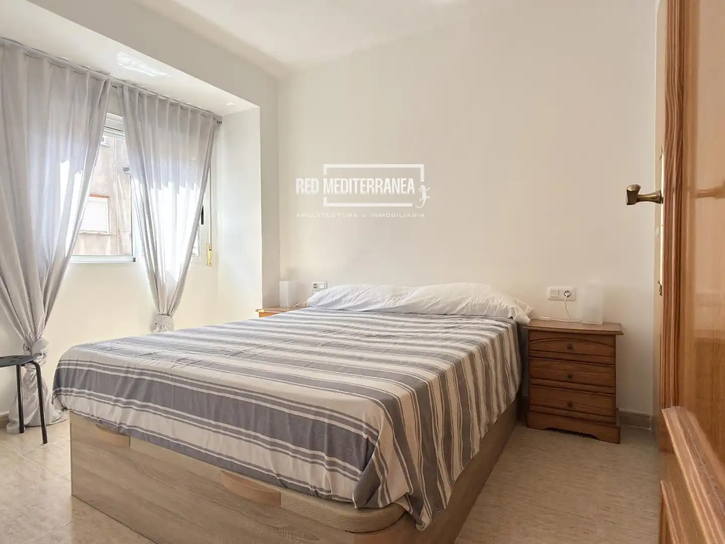 Schlafzimmer von Wohnung zum Verkauf in Gandia mit Klimaanlage, Heizung und Terrasse