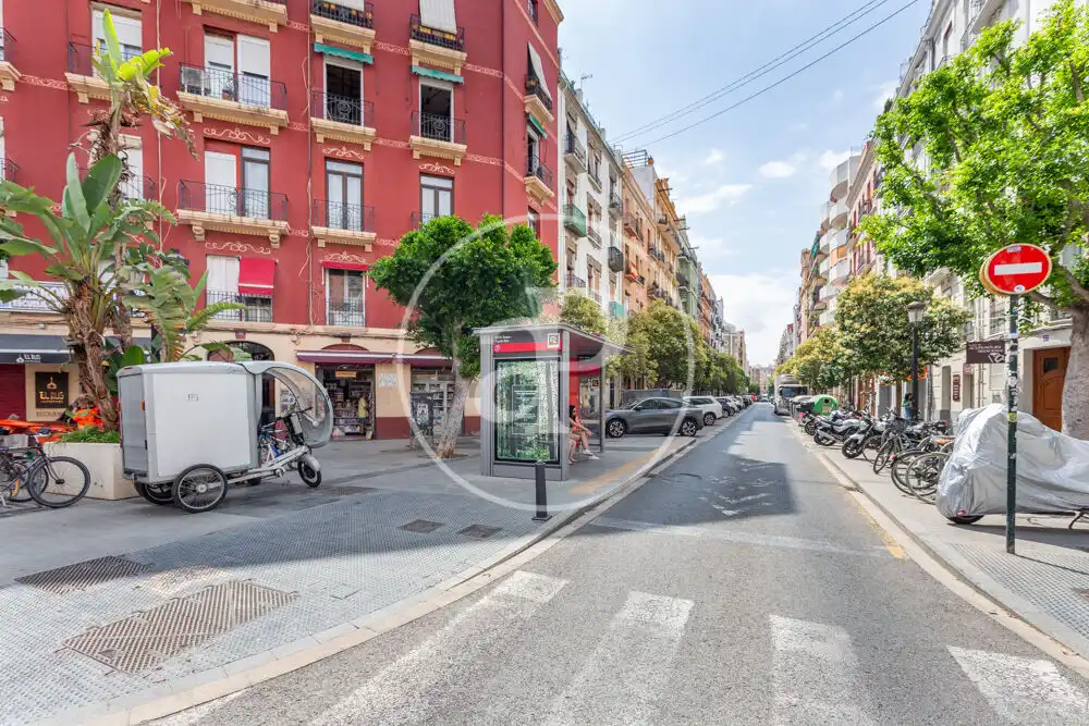 Vista exterior de Piso de alquiler en Valencia con Aire acondicionado, Calefacción y Amueblado