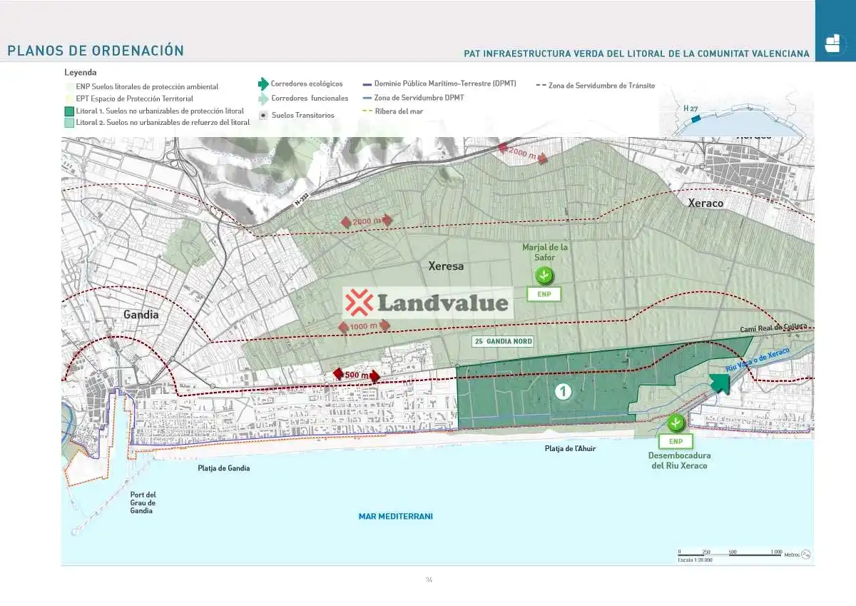 Land for sale in Gandia