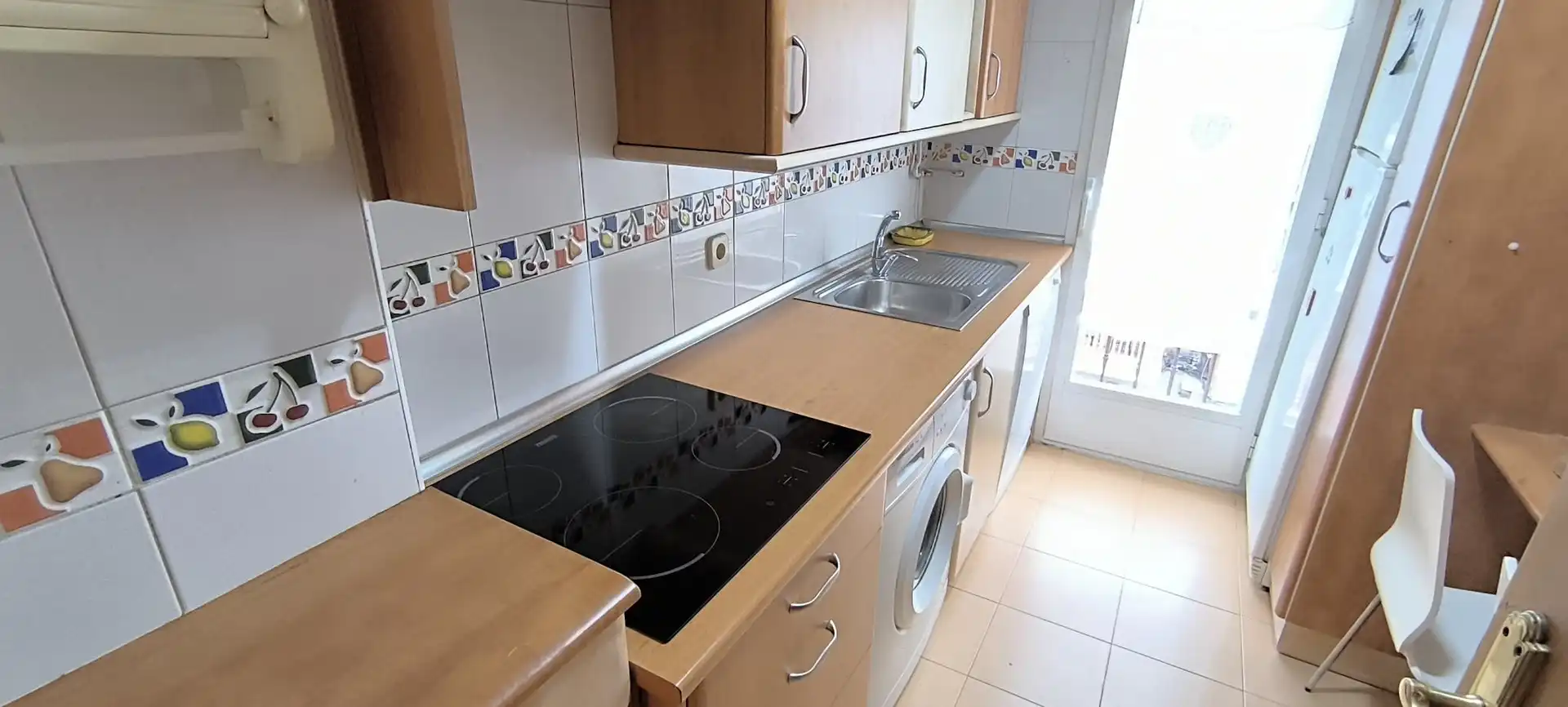 Cocina de Piso de alquiler en Madrid con Aire acondicionado, Calefacción y Amueblado