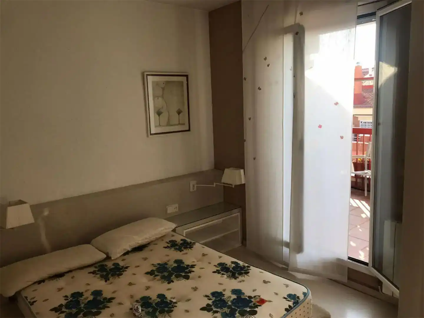 Bedroom of Flat for rent in  Barcelona Capital  with Air Conditioner