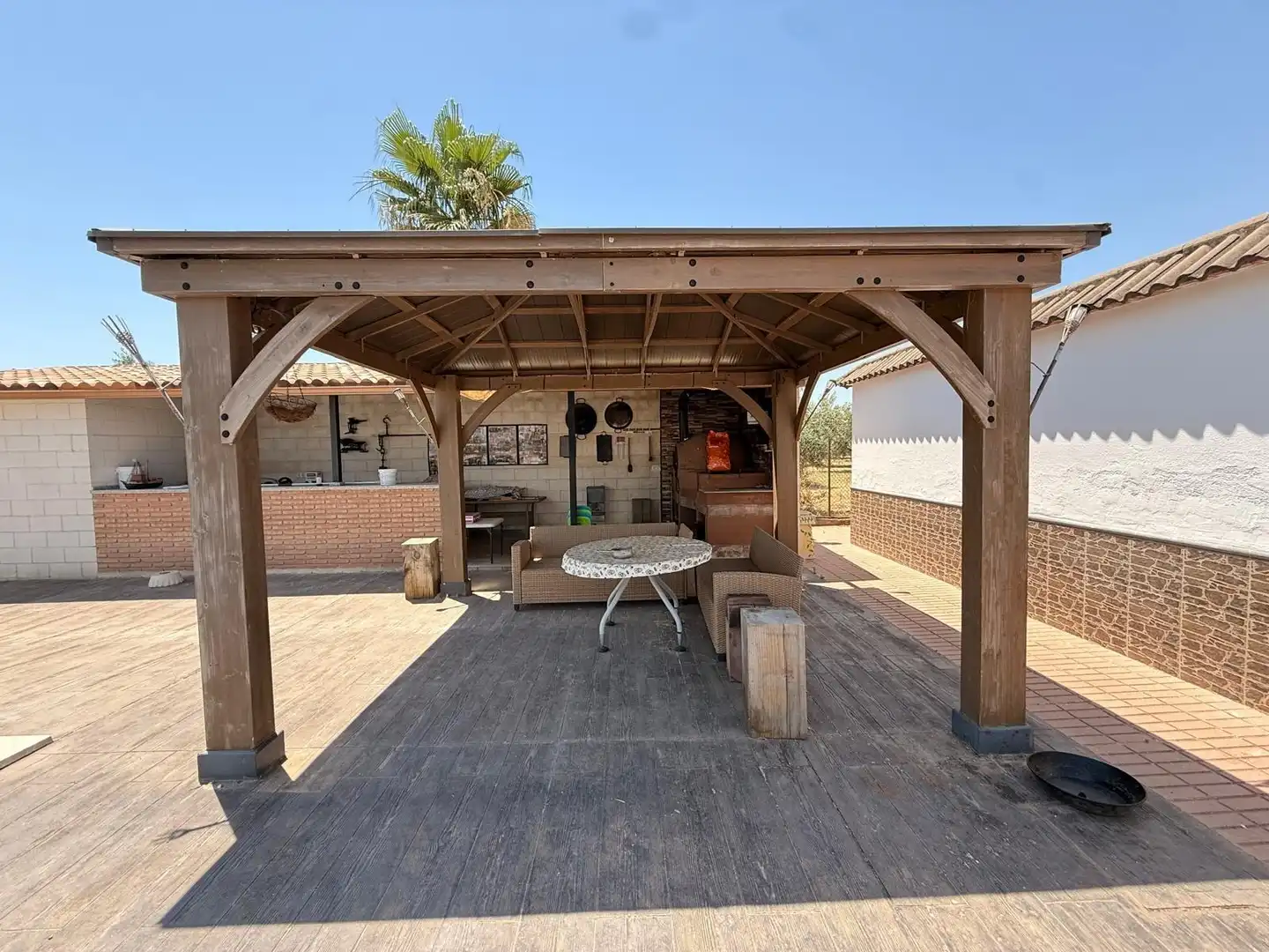 Terraza de Casa o chalet en venta en La Carlota con Aire acondicionado, Jardín privado y Terraza