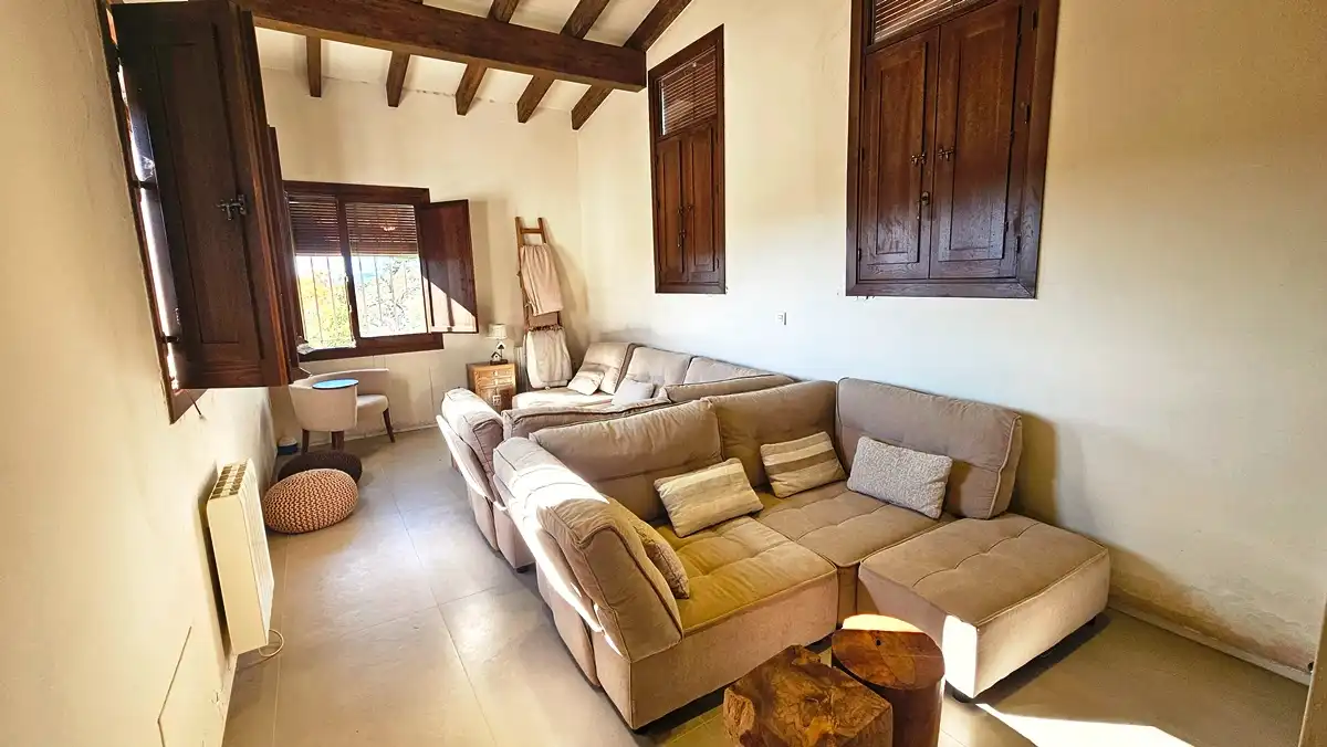 Living room of Houses for sale in Alájar  with Heating, Private garden and Terrace