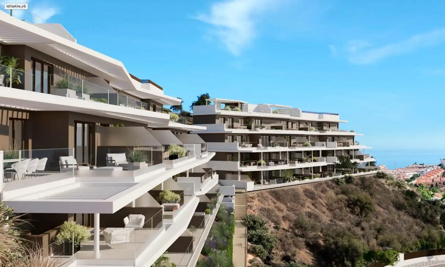 Vista exterior de Apartamento en venta en Rincón de la Victoria con Aire acondicionado, Terraza y Trastero