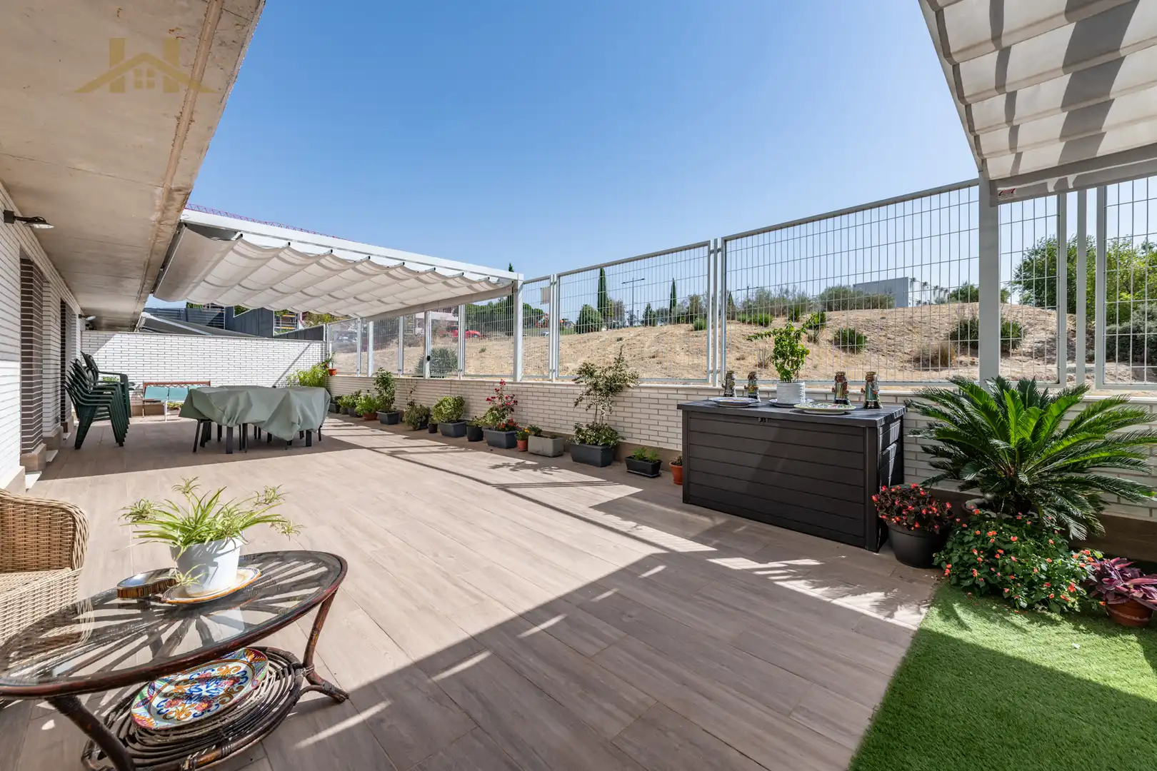 Terrace of Flat for sale in Boadilla del Monte  with Parquet flooring, Terrace and Oven