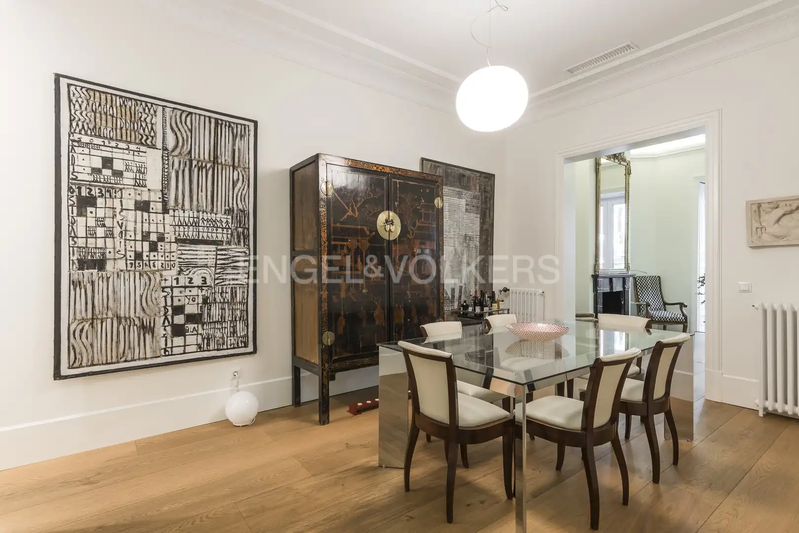 Dining room of Flat for sale in Madrid  with Air Conditioner, Heating and Storage room