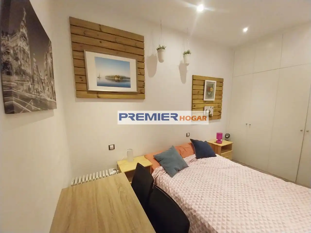 Bedroom of Ground floor for rent in Madrid  with Air Conditioner, Heating and Furnished
