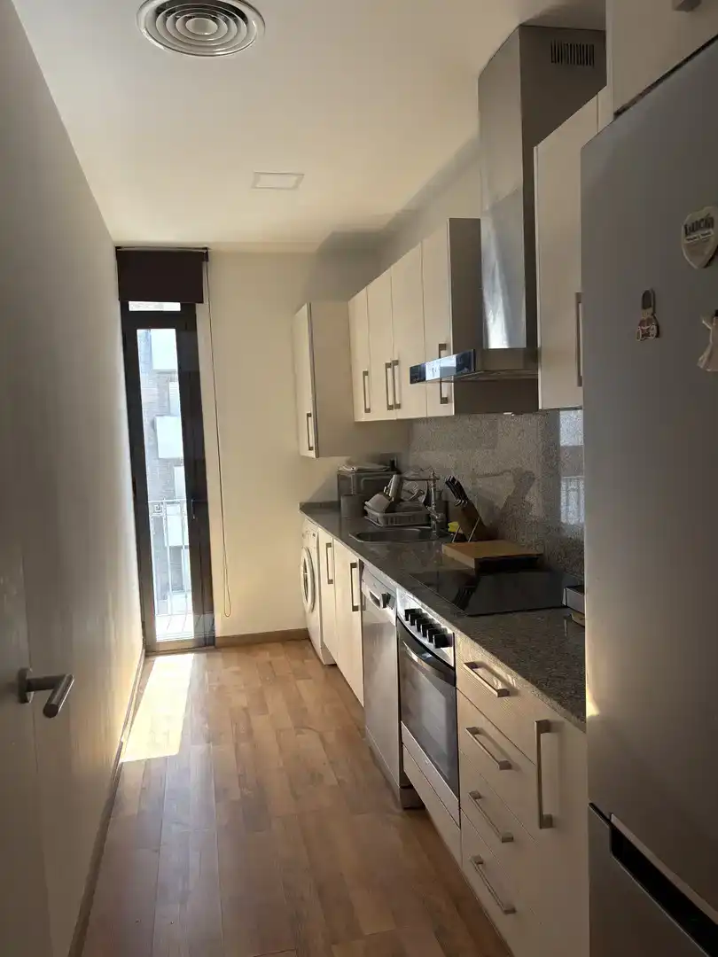 Cuina de Apartament en venda en Tarragona amb Aire condicionat, Parquet i Moblat