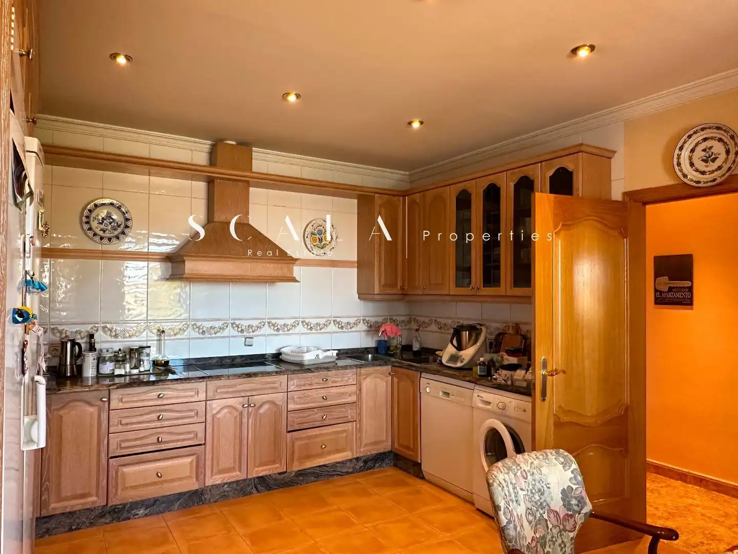 Cocina de Casa o chalet en venta en Nambroca con Aire acondicionado, Calefacción y Jardín privado