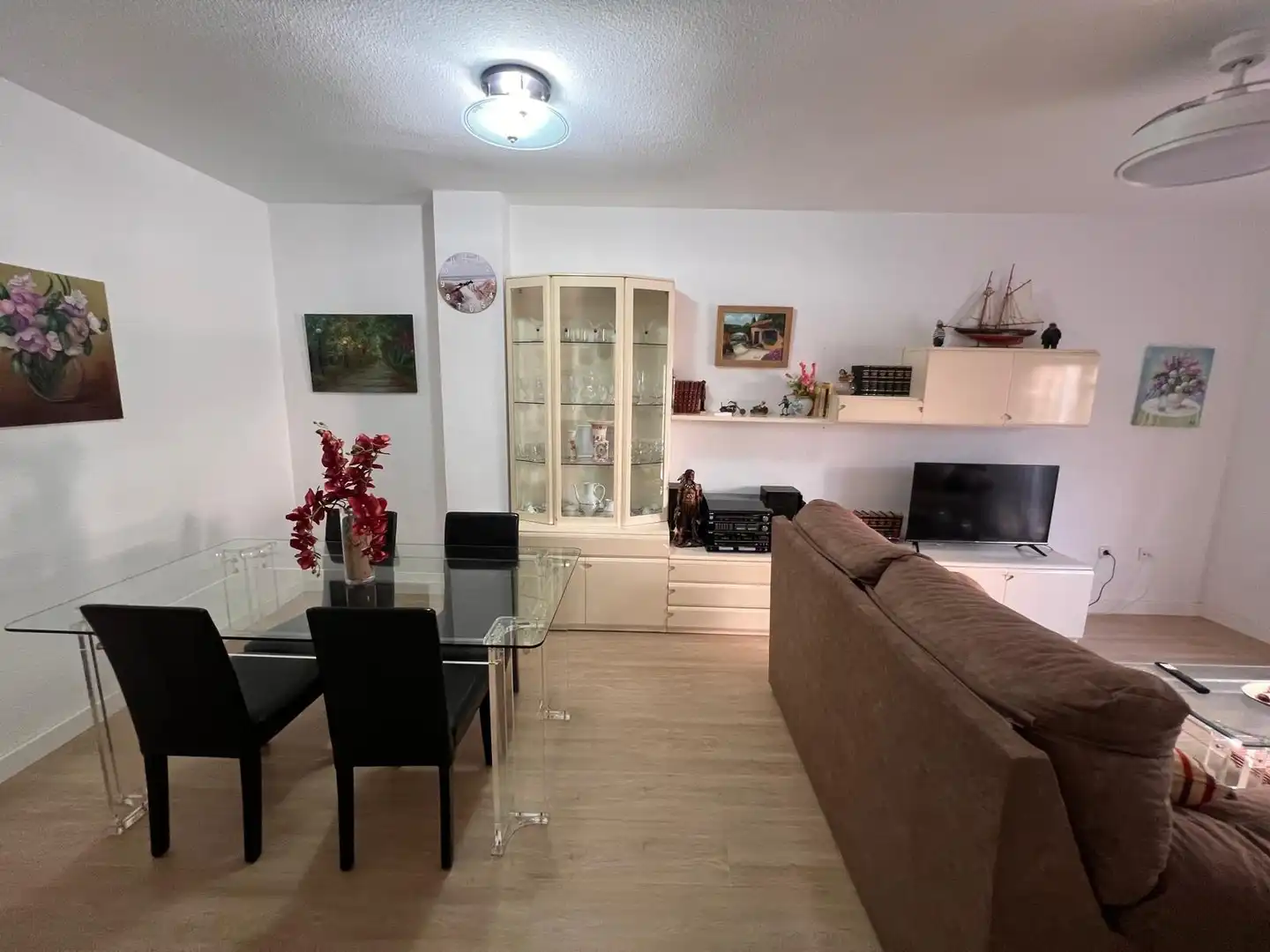 Wohnzimmer von Wohnung zum Verkauf in Cádiz mit Möbliert und Balkon
