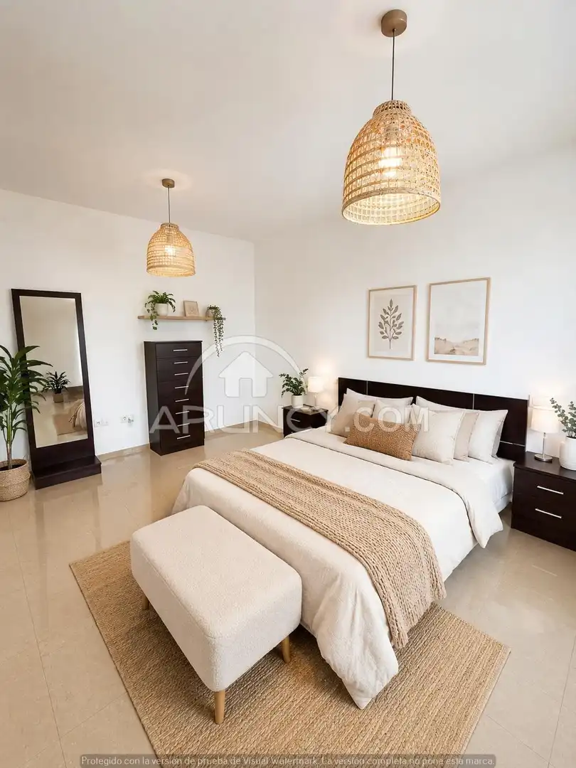 Bedroom of Flat for sale in Alcalá de Guadaira  with Air Conditioner, Heating and Terrace