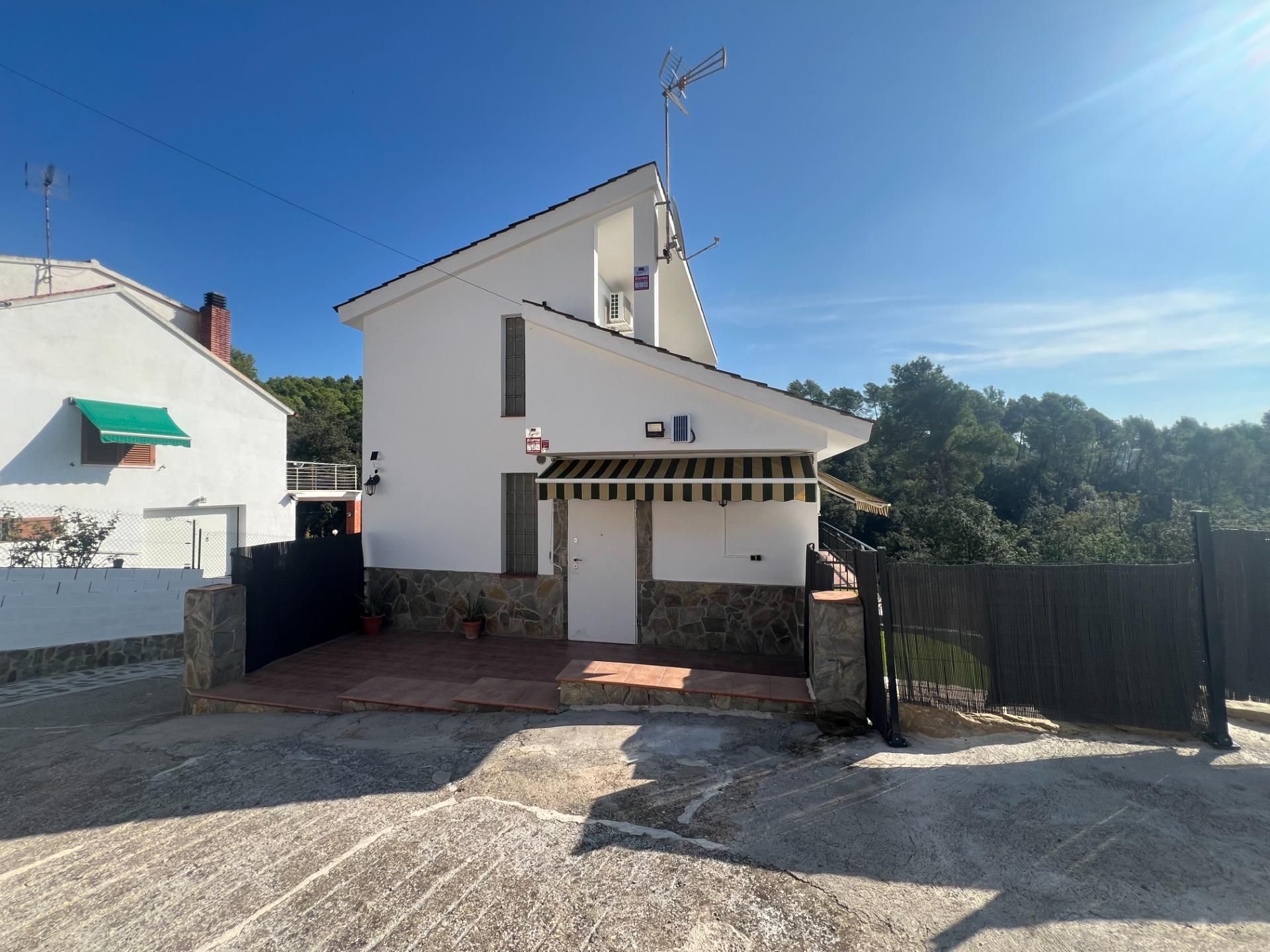 Exterior view of House or chalet for sale in Sentmenat  with Air Conditioner, Heating and Private garden