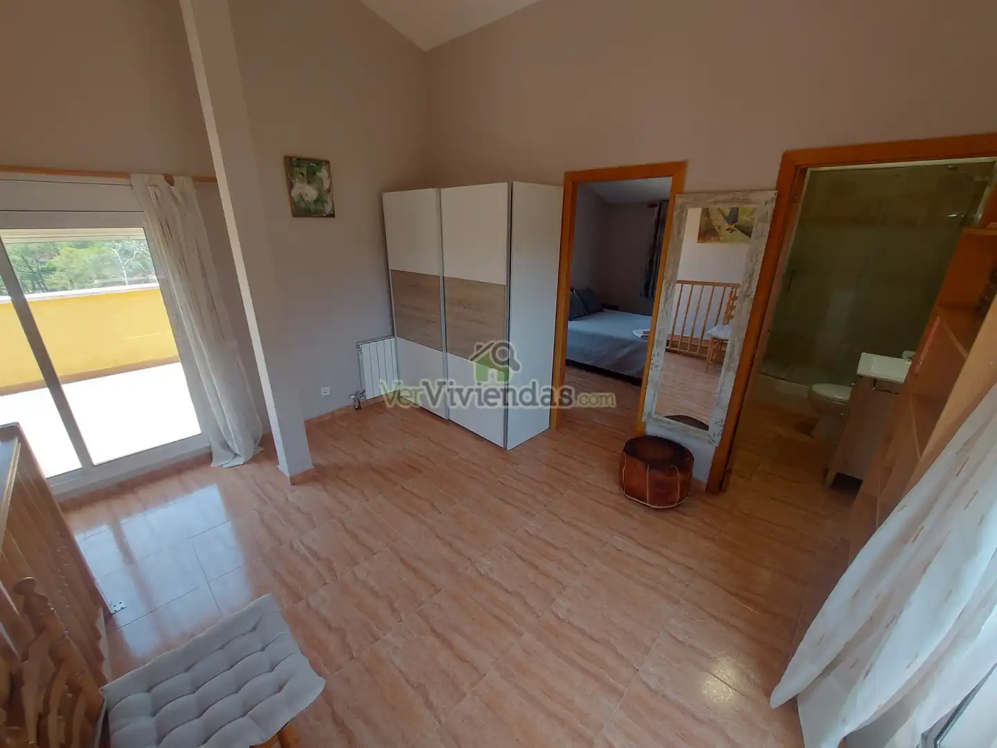 Dormitori de Casa o xalet en venda en Olivella amb Calefacció, Jardí privat i Parquet