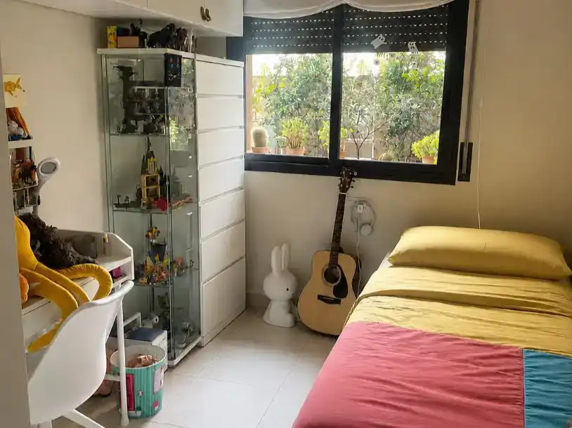 Bedroom of Flat for sale in Granollers  with Air Conditioner