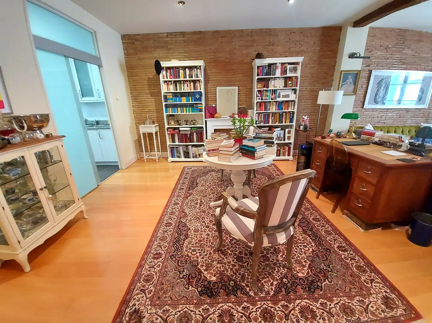 Living room of Flat for sale in  Logroño  with Heating, Parquet flooring and Balcony