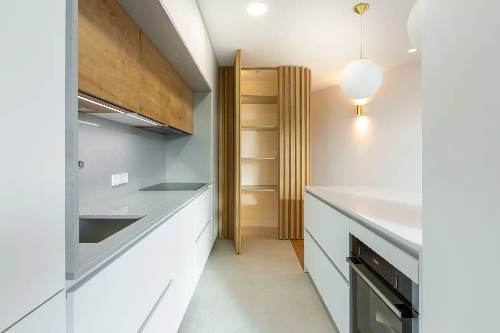 Kitchen of Attic for rent in Madrid  with Air Conditioner, Heating and Storage room