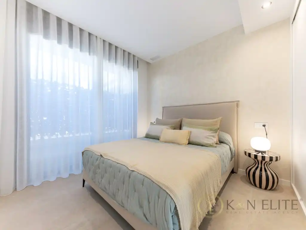 Schlafzimmer von Maisonette zum Verkauf in Benidorm mit Klimaanlage und Terrasse